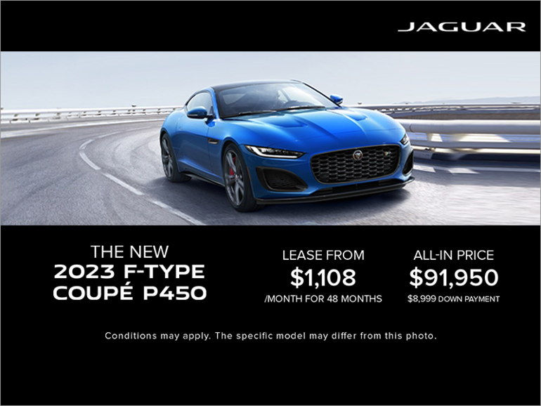 The 2023 Jaguar F-TYPE Coupé