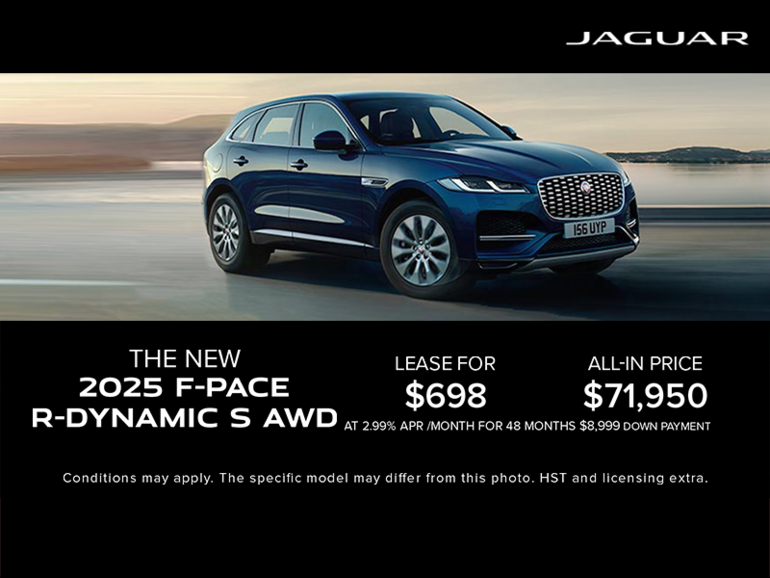 The 2025 Jaguar F-PACE