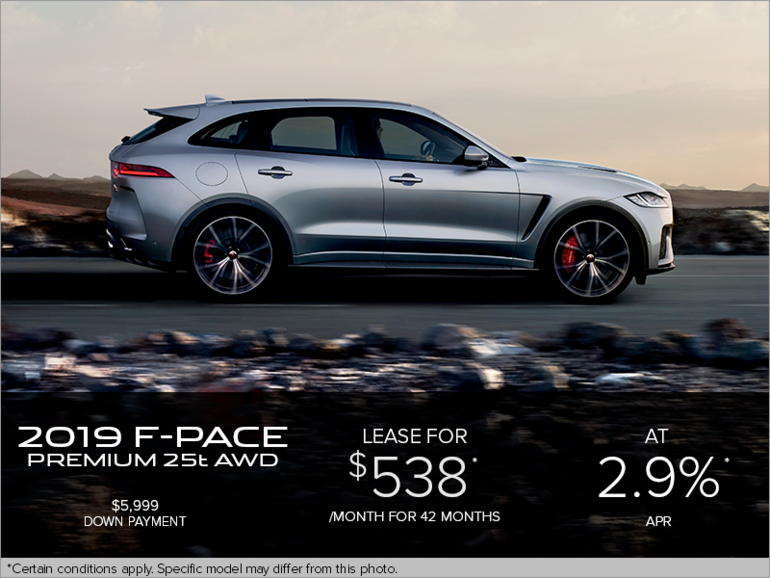 The 2019 Jaguar F-PACE Premium 25t AWD