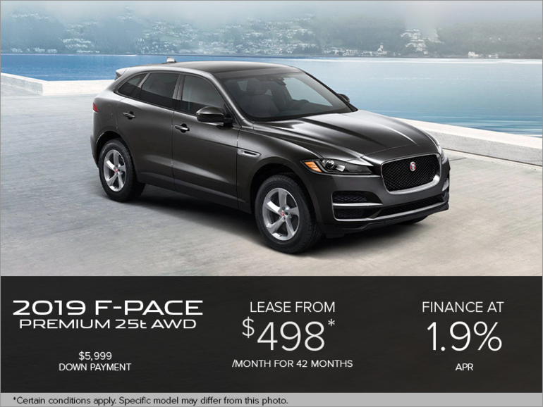 The 2019 Jaguar F-PACE Premium 25t AWD