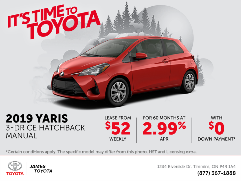 2019 Toyota Yaris Hatchback