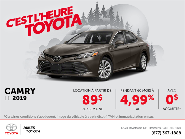 Toyota Camry 2019