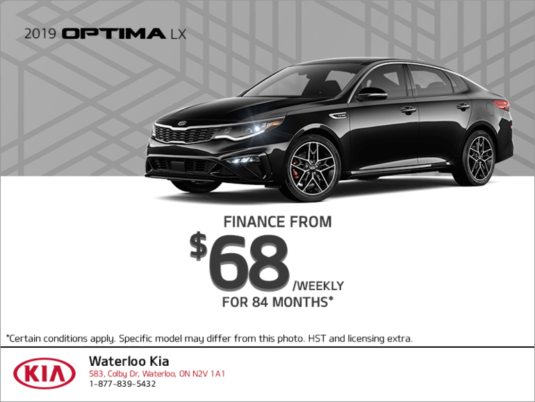 Finance the 2019 Kia Optima!