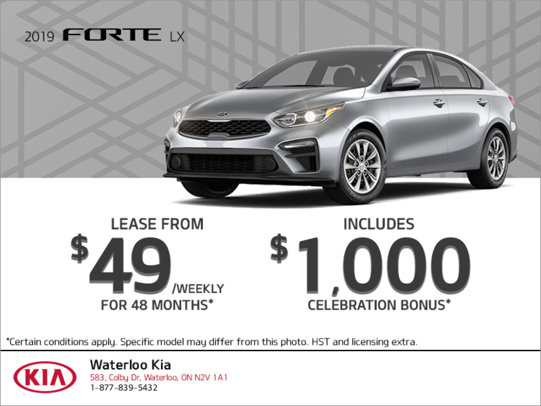 Get the 2019 Kia Forte!