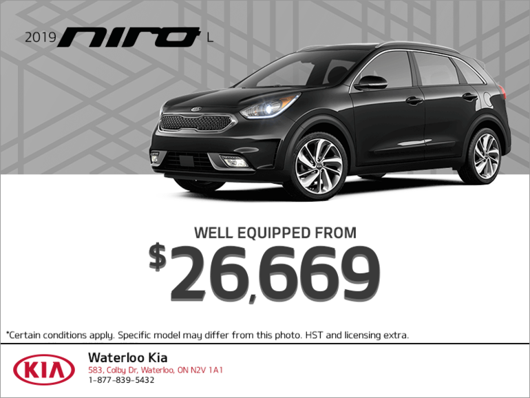 Get the 2019 Kia Niro!