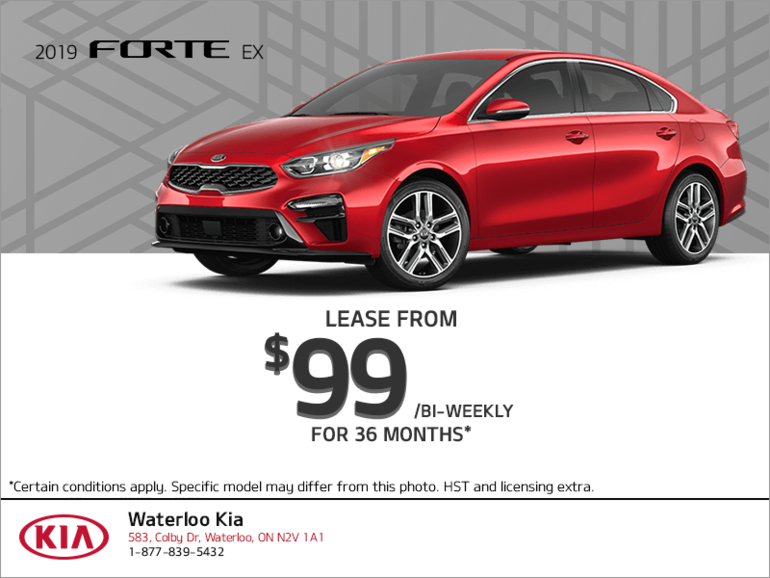 Get the 2019 Kia Forte!