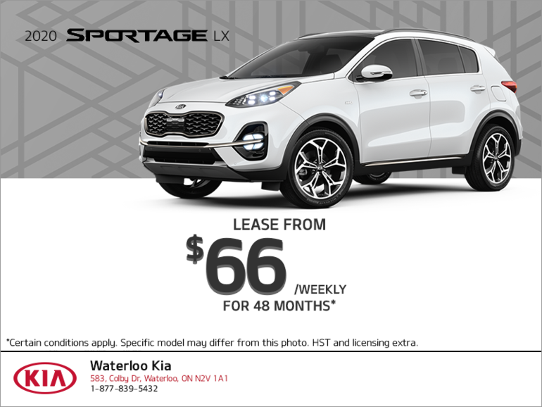Get the 2020 Kia Sportage