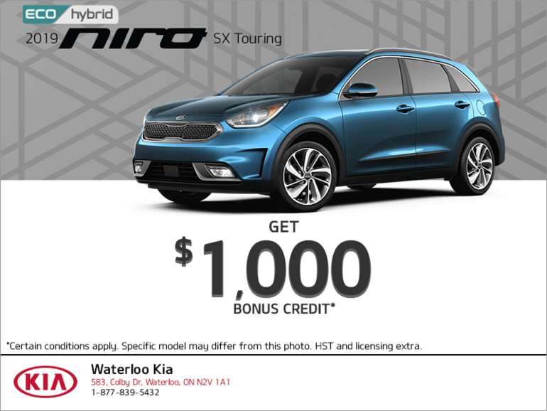 Get a 2019 Kia Niro today!