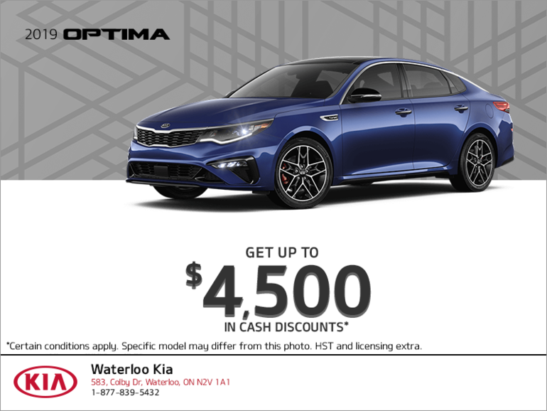 Get the 2019 Kia Optima!