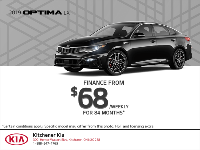 Finance the 2019 Kia Optima!