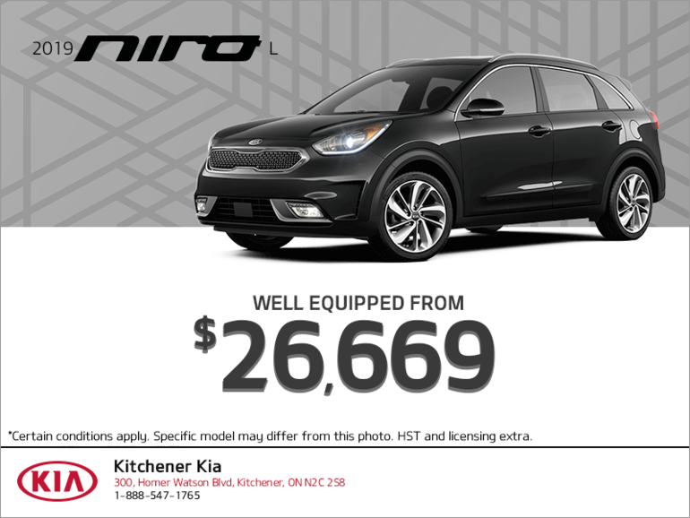 Get the 2019 Kia Niro!