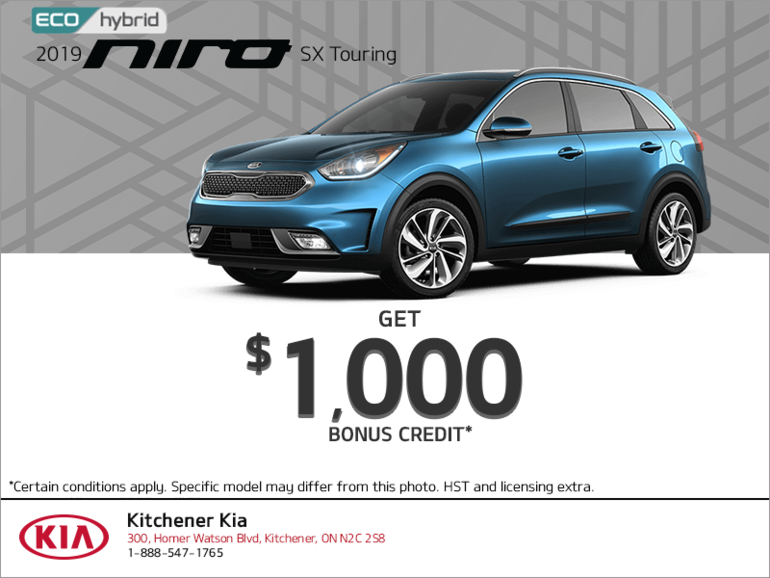 Get a 2019 Kia Niro today!