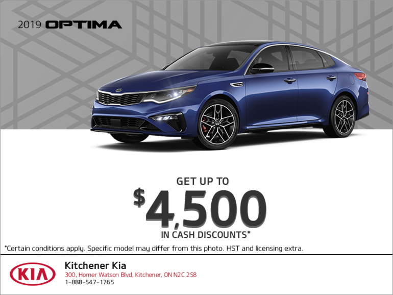 Get the 2019 Kia Optima!