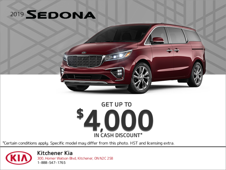 Get the 2019 Kia Sedona!