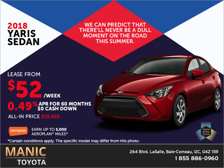 2018 Toyota Yaris Sedan