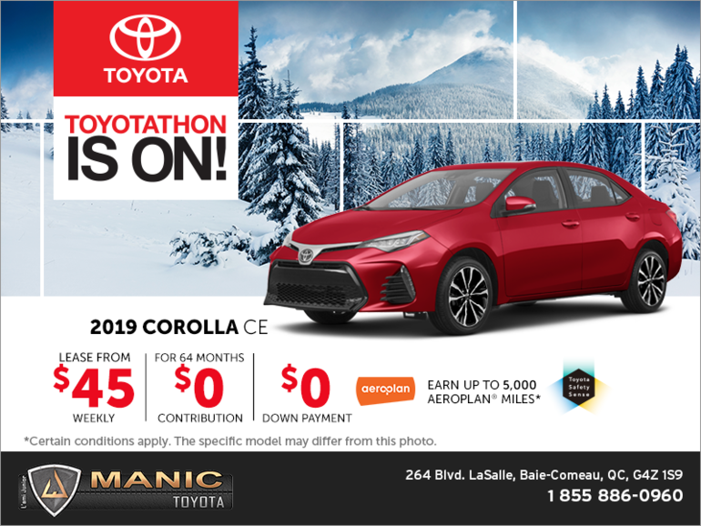 2019 Toyota Corolla CE