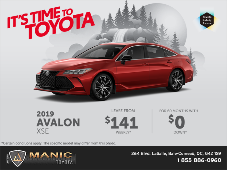 2019 Toyota Avalon