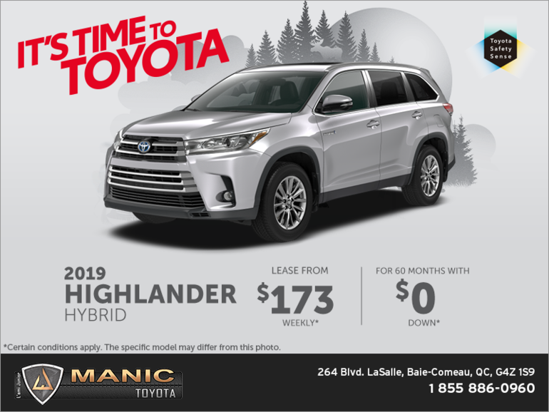 2019 Toyota Highlander Hybrid