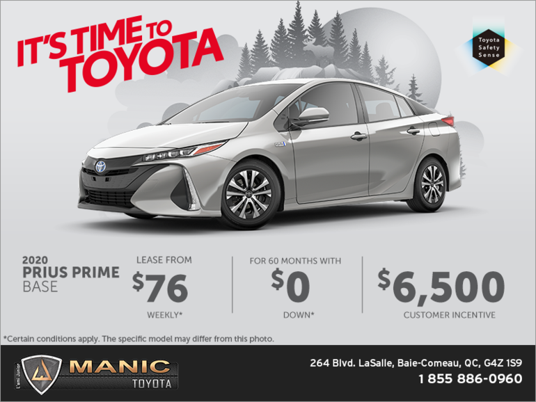 2020 Toyota Prius Prime