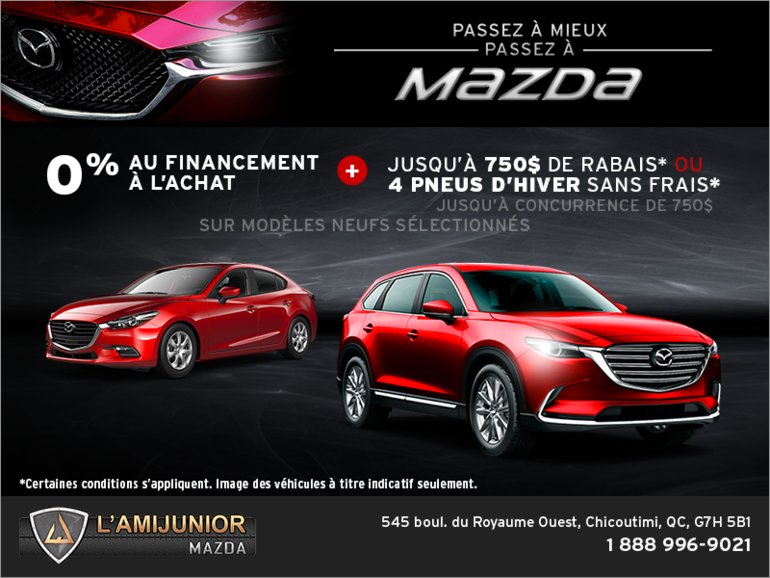 Passez à mieux, passez à Mazda
