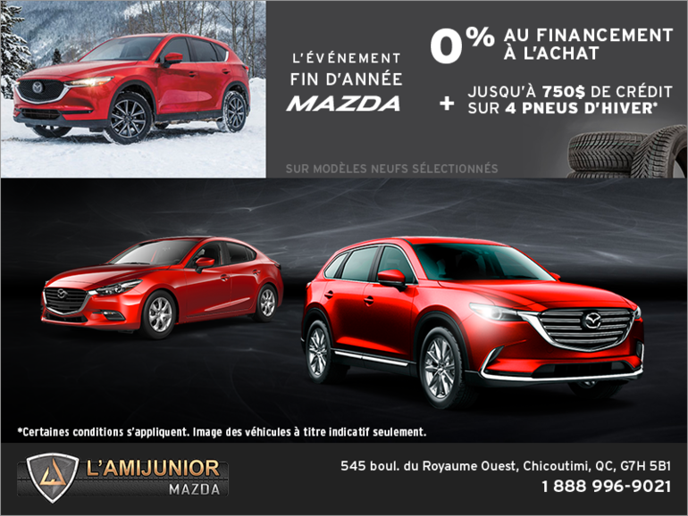 L'événement fin d'année de Mazda