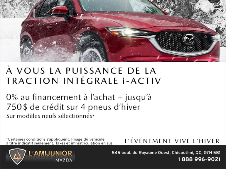 L'événement vive l'hiver Mazda!