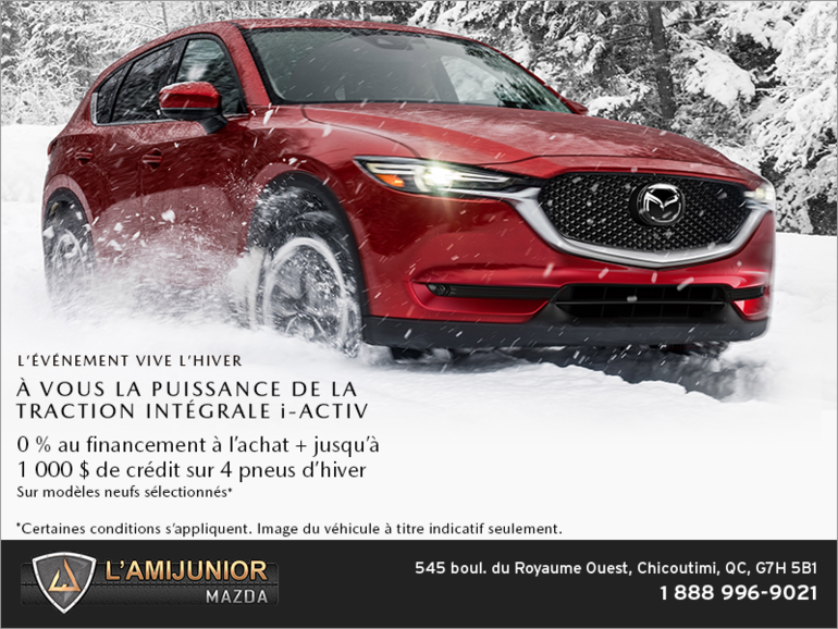 L'événement vive l'hiver Mazda!