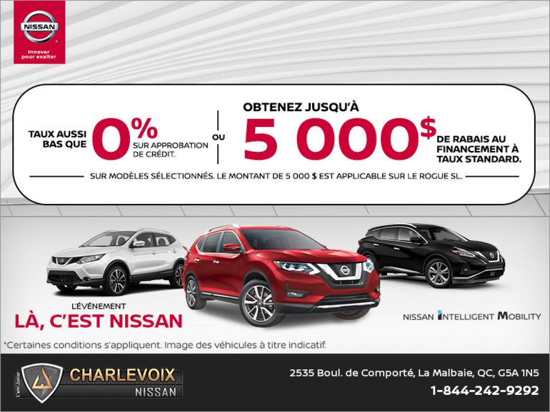 L'événement là, c'est Nissan