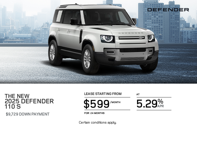 The 2025 Land Rover Defender 110 S