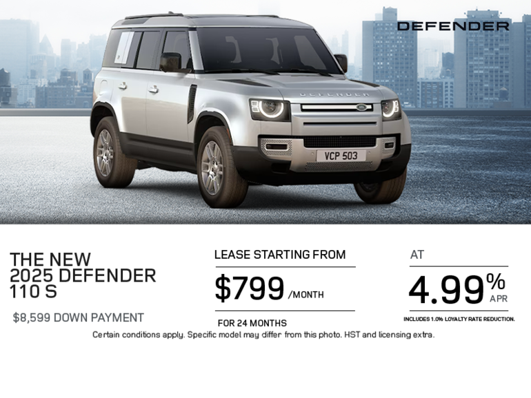 The 2025 Land Rover Defender S