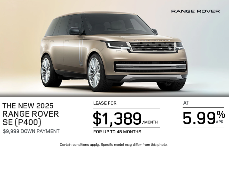 The 2025 Range Rover