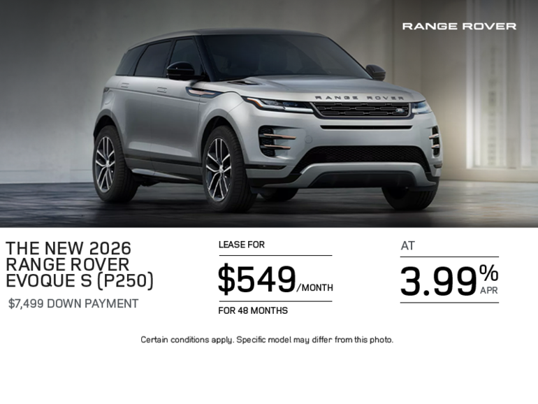 The 2026 Range Rover Evoque