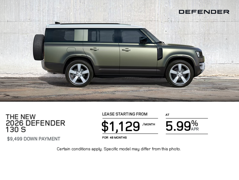 The 2026 Land Rover Defender 130 S