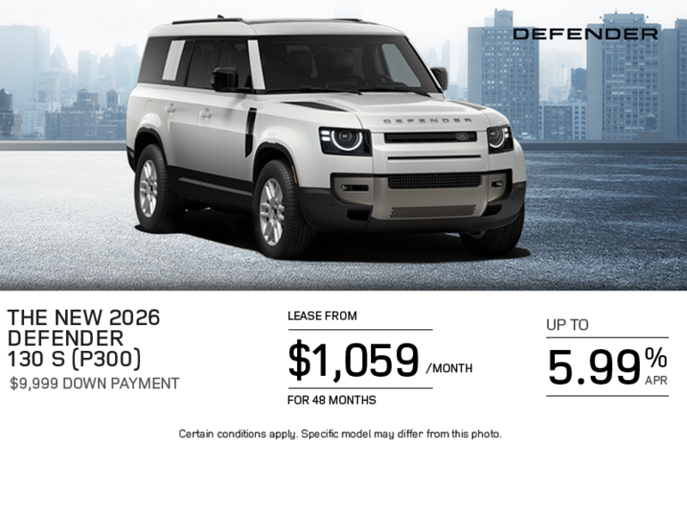 The 2026 Land Rover Defender 130 S