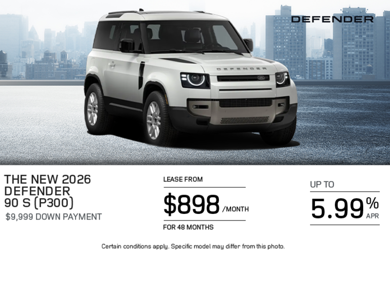 The 2026 Land Rover Defender 90 S