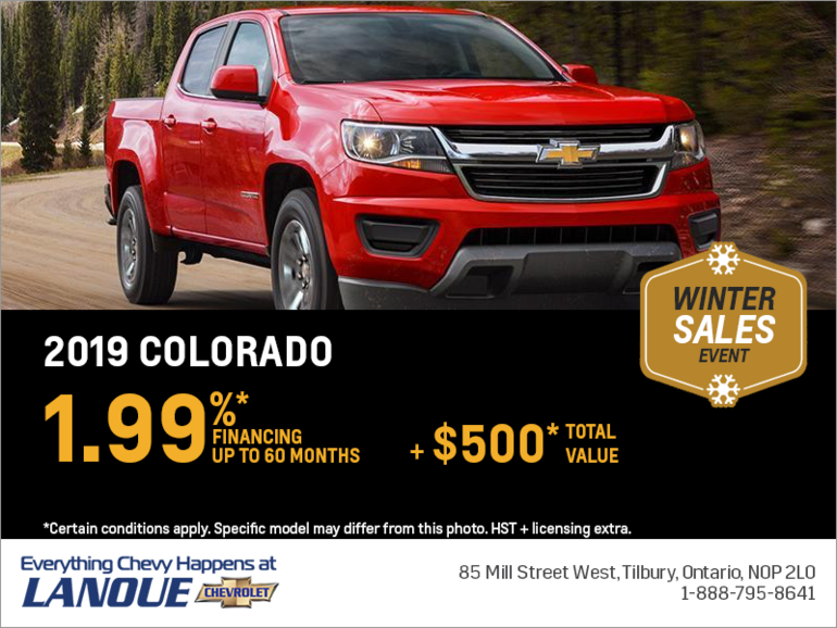 Finance the 2019 Chevrolet Colorado