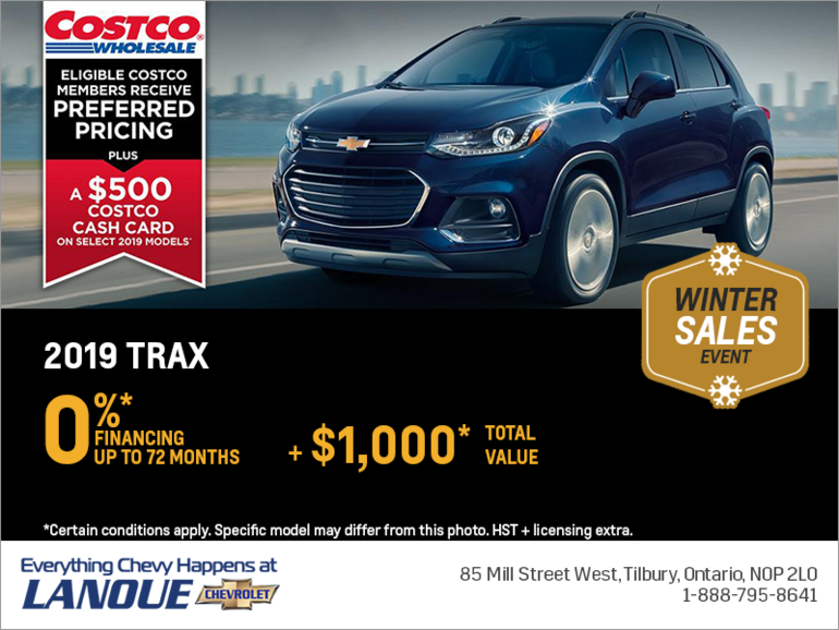 Finance the 2019 Chevrolet Trax