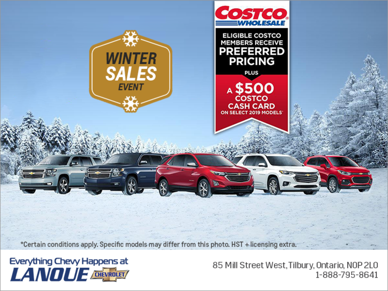 Winter is Waiting. Discover it With Chevrolet.