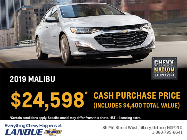 Finance the 2019 Chevrolet Malibu