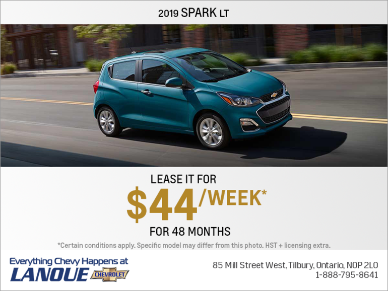 Get the 2019 Chevrolet Spark