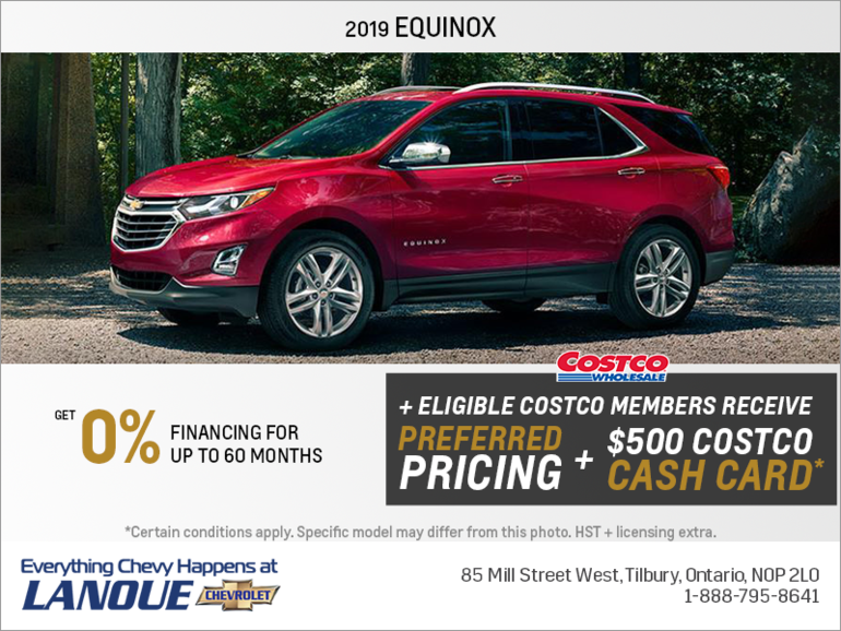 Get the 2019 Chevrolet Equinox
