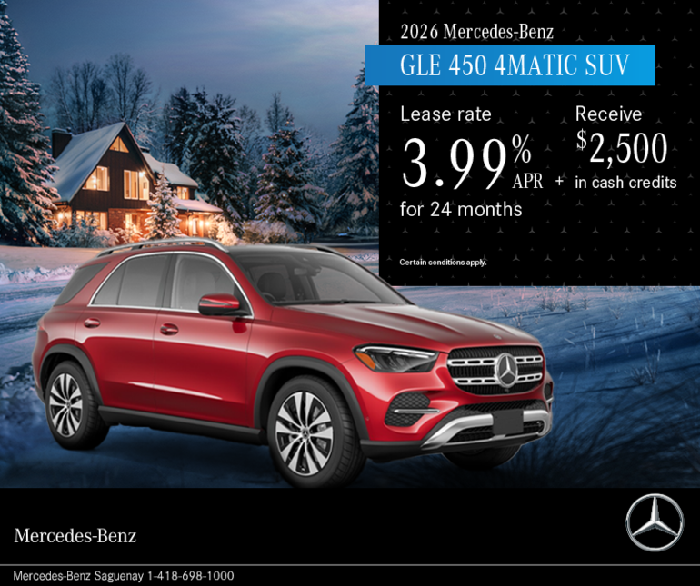 2026 GLE 450 4MATIC SUV