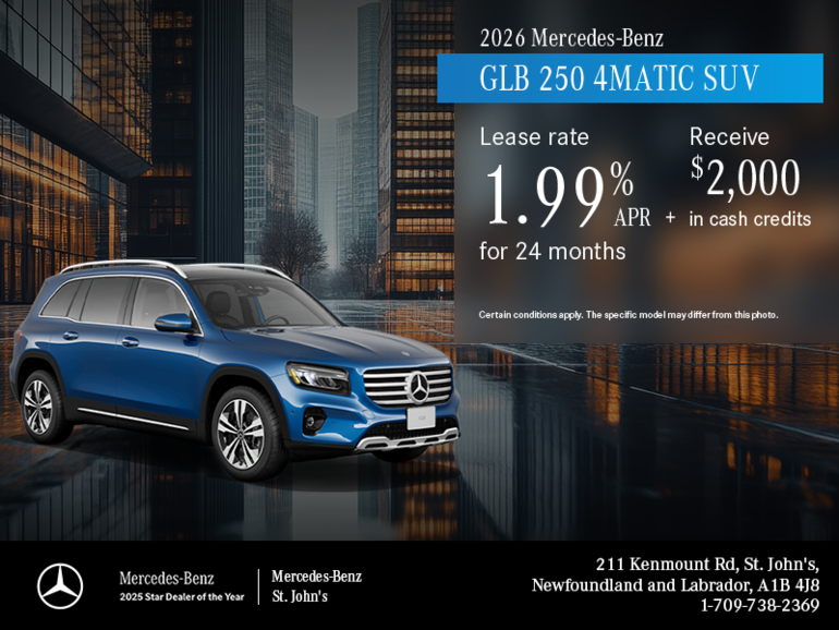 2026 GLB 4MATIC SUV