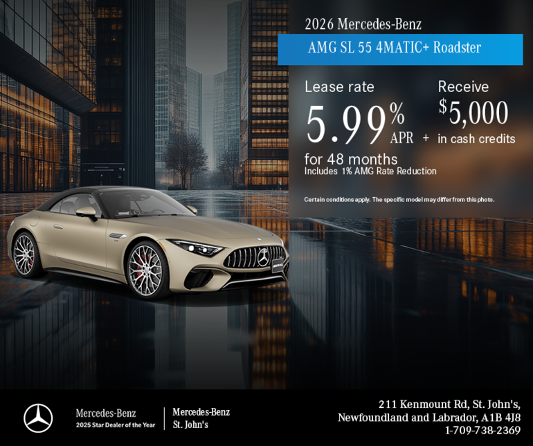 2026 AMG SL 55 4MATIC