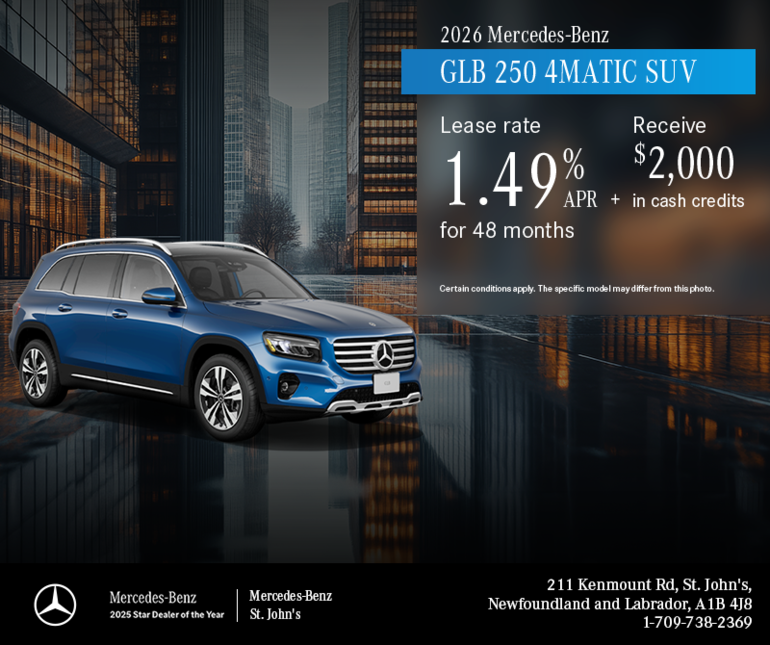 2026 GLB 250 4MATIC SUV