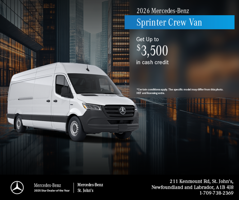2026 Sprinter Crew Van