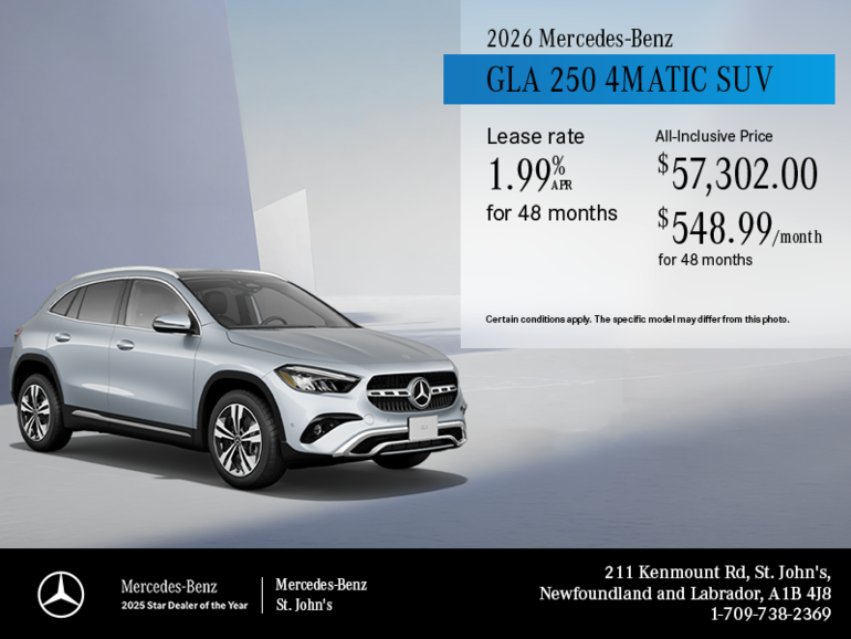 2026 Mercedes-Benz GLA