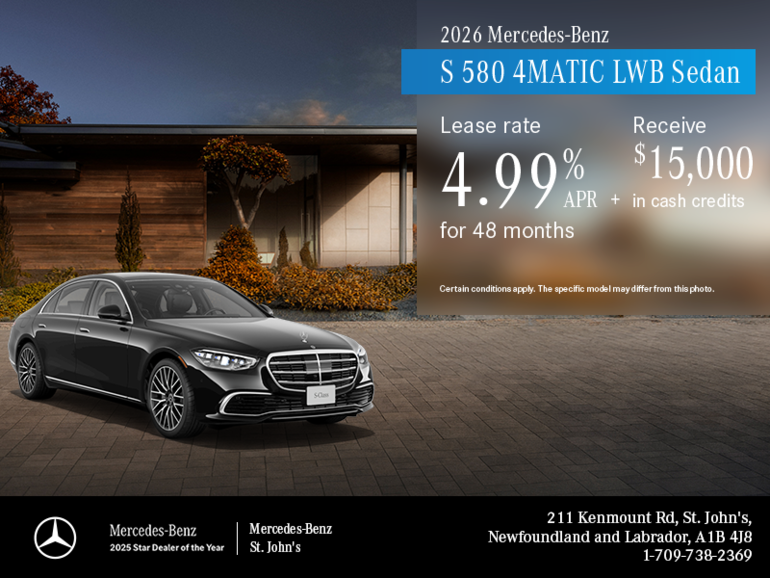 2026 Mercedes-Benz S-Class Sedan