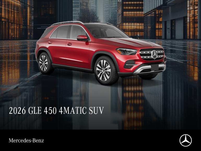 2026 GLE : 24-month Lease at 3.99%