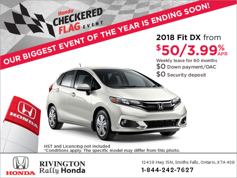 Lease the 2018 Honda Fit!